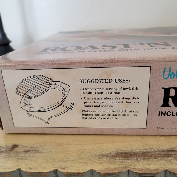 Vintage Vollrath Stainless Steel roasting pan - Picture 3 of 7